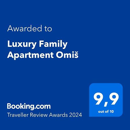 Luxury Family Apartment Оміш Екстер'єр фото